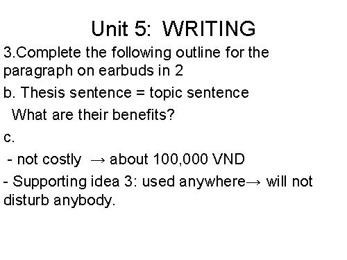 Unit 05. Inventions. Lesson 6. Writing