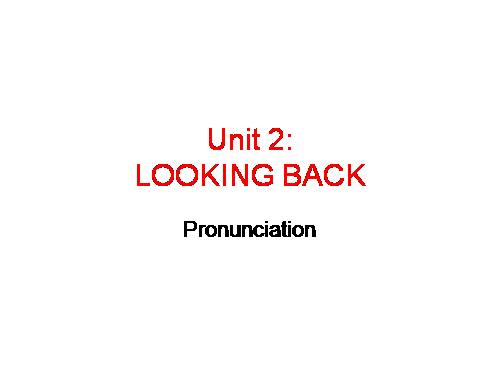 Unit 02. Your Body and You. Lesson 8. Looking back - project