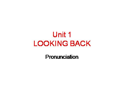 Unit 01. Family Life. Lesson 8. Looking back - project