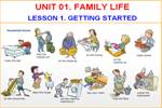 Unit 01. Family Life. Lesson 1. Getting started