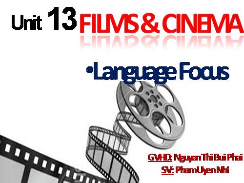 Unit 13. Films and cinema