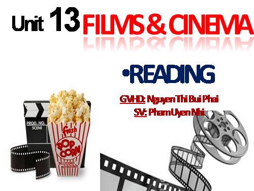 Unit 13. Films and cinema