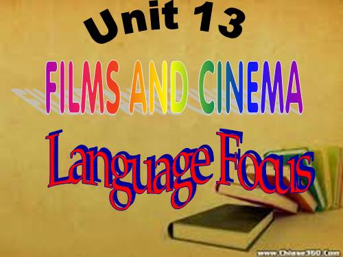 Unit 13. Films and cinema