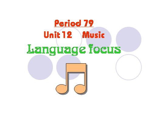 Unit 12. Music