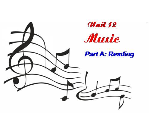 Unit 12. Music