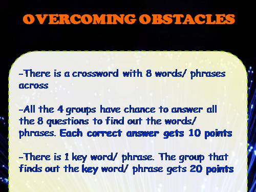 crossword-Unit 7 vocabulary