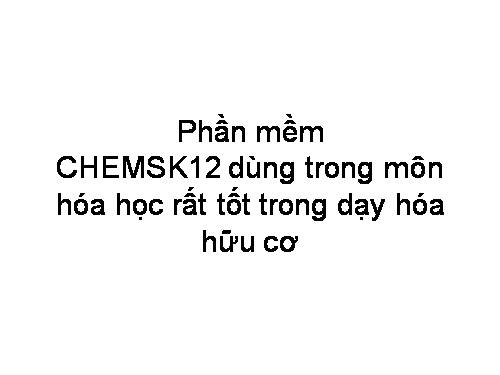 CHEMSK12