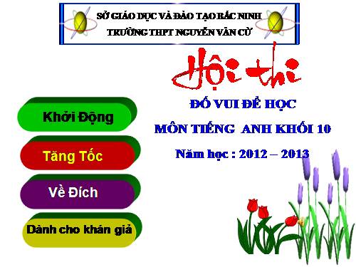 To chuc ngoai khoa Tieng Anh khoi 10