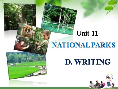 Unit 11. National parks