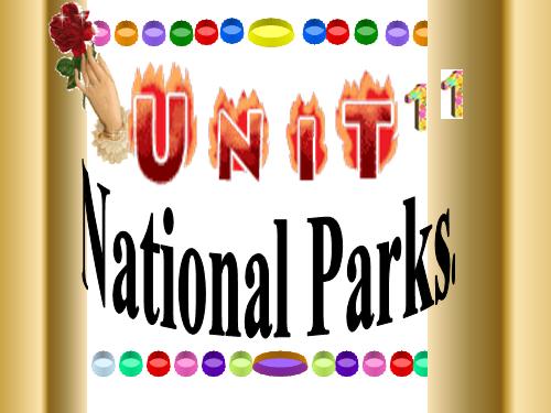 Unit 11. National parks