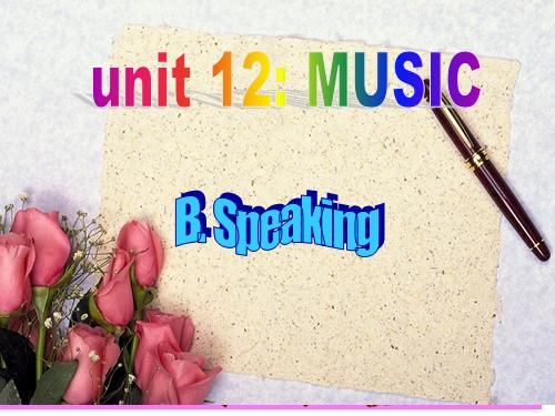 Unit 12. Music