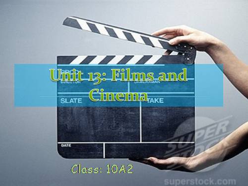 Unit 13. Films and cinema