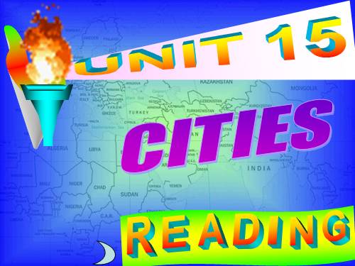 Unit 15. Cities