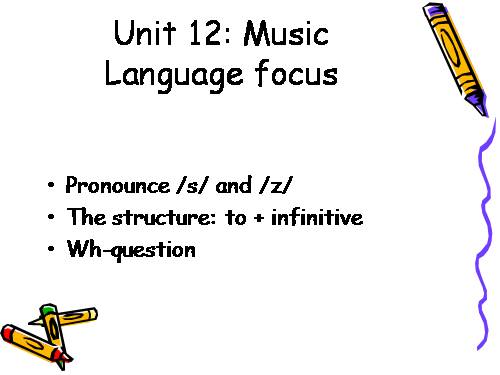 Unit 12. Music