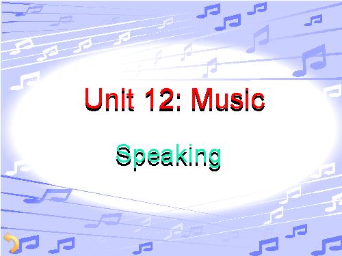 Unit 12. Music