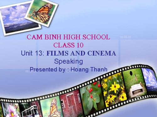 Unit 13. Films and cinema