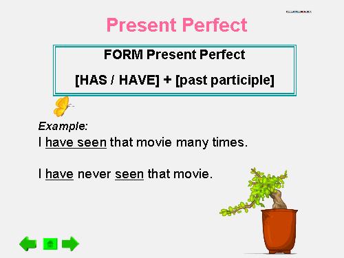 Present Perfect