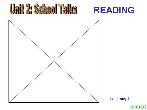 Unit 2. School talks