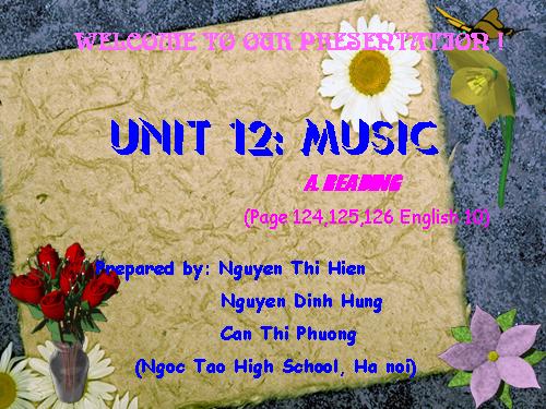 Unit 12. Music