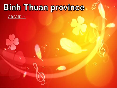 Binh Thuan province