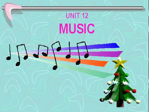 Unit 12. Music