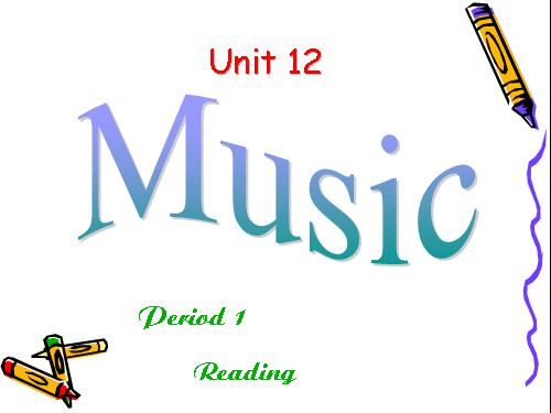 Unit 12. Music