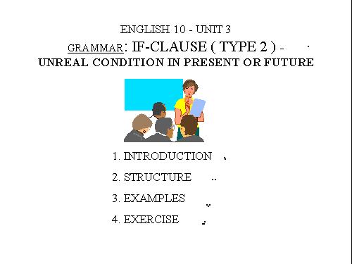 Unit 3. People's background