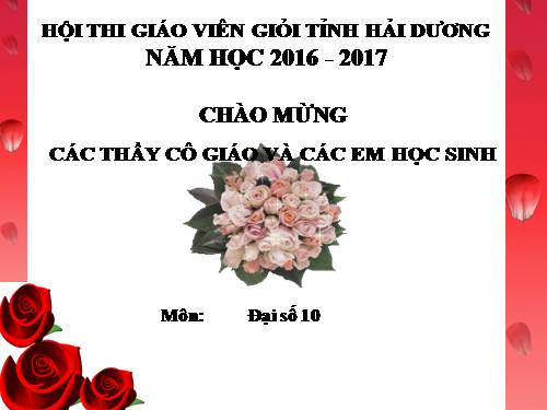 Chương IV. §2. Bất phương trình và hệ bất phương trình một ẩn