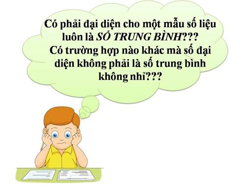 Chương V. §3. Số trung bình cộng. Số trung vị. Mốt