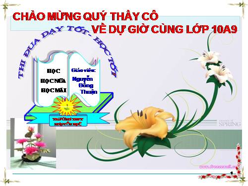 Chương II. §3. Hàm số bậc hai