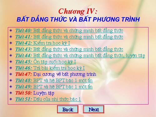 Toàn bộ bài giảng chương 4 ĐS 10 (rất hay)