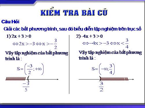 Chương IV. §3. Dấu của nhị thức bậc nhất