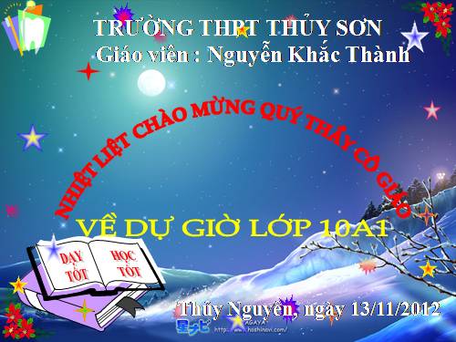 Chương III. §2. Phương trình quy về phương trình bậc nhất, bậc hai