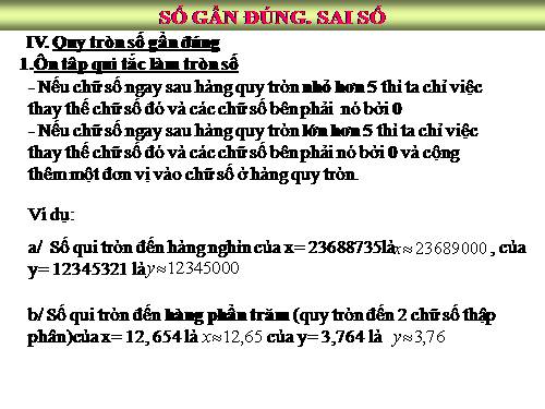 Chương I. §5. Số gần đúng. Sai số