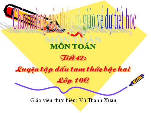 Các bài Luyện tập