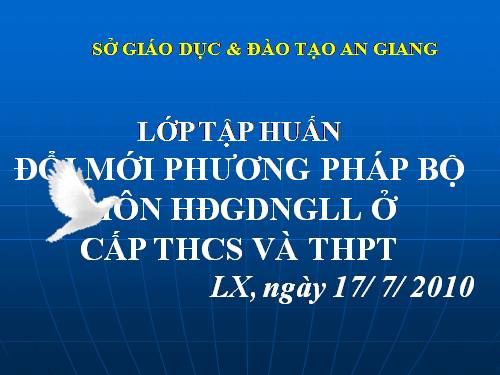 hoat dong ngoai gio len lop he 2010