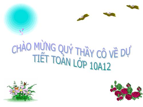 Chương III. §2. Phương trình quy về phương trình bậc nhất, bậc hai