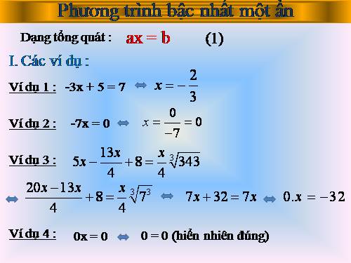 PT BẬT NHẤT MỘT ẨN (BỔ TRỢ L10)