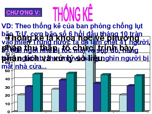 Chương V. §1. Bảng phân bố tần số và tần suất