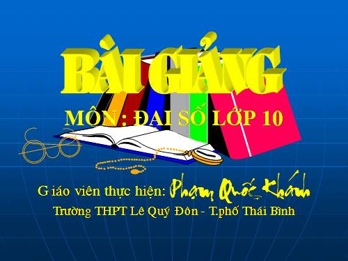 Bai 4- So luoc ve he bat phuong trinh bac hai