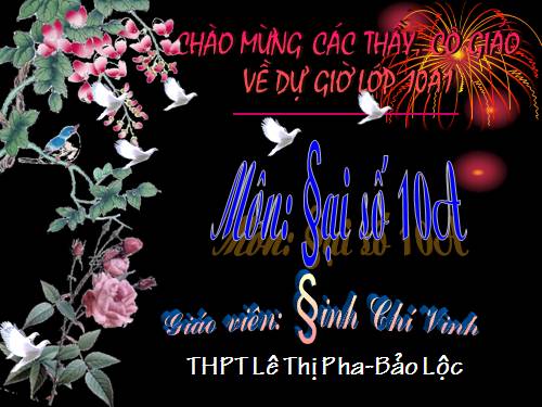 Chương IV. §5. Dấu của tam thức bậc hai