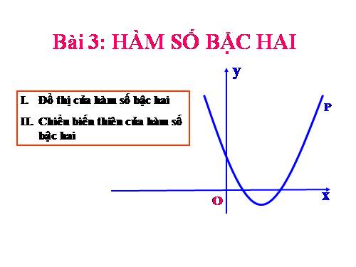 Chương II. §3. Hàm số bậc hai