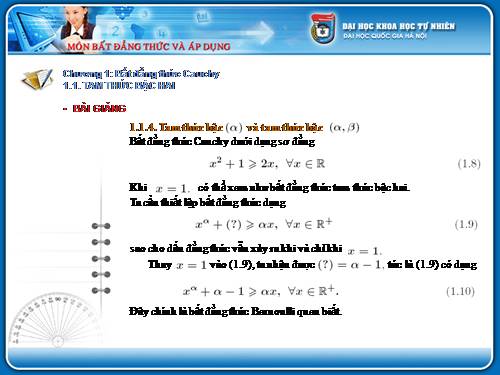 Chương IV. §5. Dấu của tam thức bậc hai