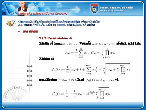 Cực trị hàm số