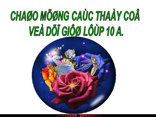 Chương III. §1. Đại cương về phương trình