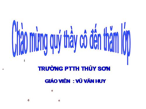 Chương III. §2. Phương trình quy về phương trình bậc nhất, bậc hai