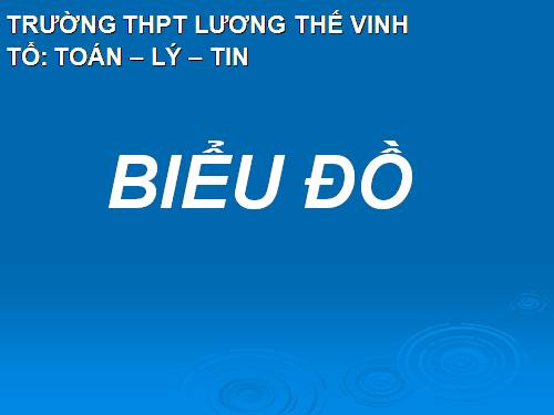 Chương V. §2. Biểu đồ