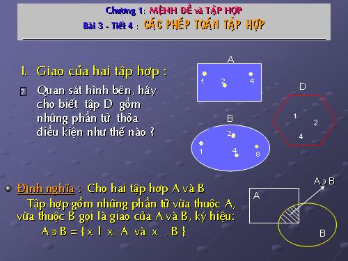 Chương I. §3. Các phép toán tập hợp