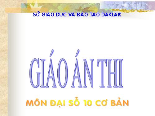 Chương IV. §2. Bất phương trình và hệ bất phương trình một ẩn