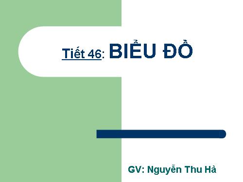 Chương V. §2. Biểu đồ